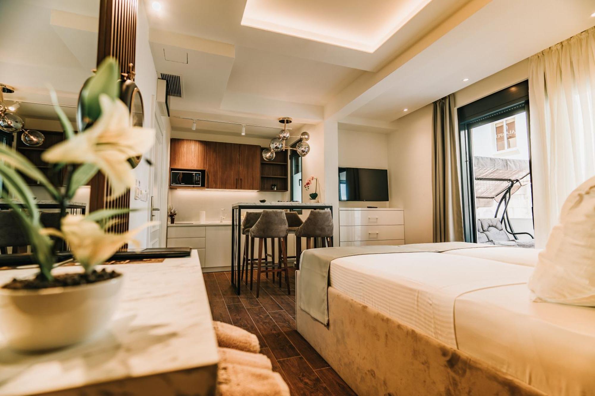 Apartments Merlin Dobra Voda Pokoj fotografie